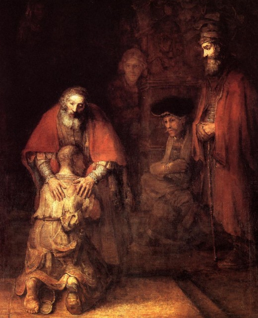 rembrandt bs 3 14214 520x640 Рембрандт «Возвращение блудного сына». История гениальной картины