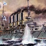 Image for 9 февраля 1904 г. произошел героический бой броненосного крейсера «Варяг» и канонерской лодки «Кореец» с японской эскадрой контр-адмирала Уриу