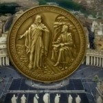 Image for Первые медали папы Римского Франциска пойдут на переплавку из-за ошибки в слове… «Иисус»