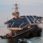 Image for Американский авианосец «Джордж Буш» входит в акваторию Черного моря (ВИДЕО)