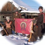 Image for Казаки совершили крестный ход по Байкалу в память о Сибирском ледовом походе генерал-лейтенанта Каппеля