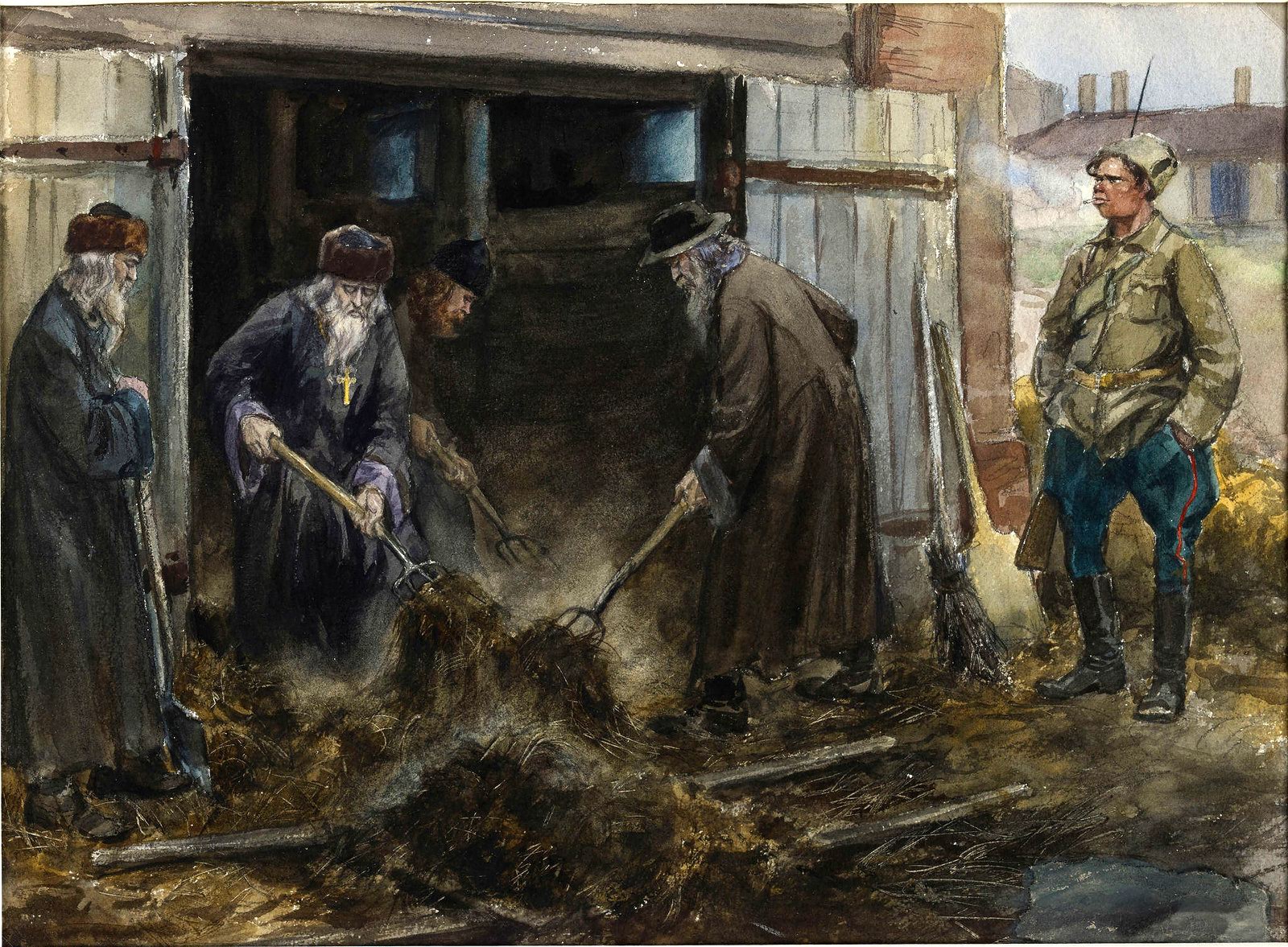 Сколько составляла голубиная повинность. Ивана Алексеевича Владимирова (1869 - 1947).